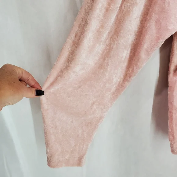 Free People Tops Free People Milan Crushed Velvet Top Layering Pullover Sweater - Picture 7 of 11